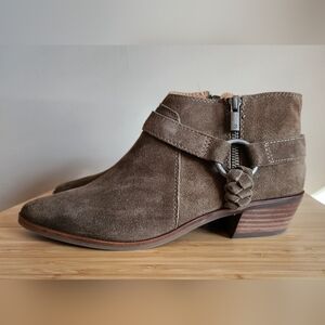 Lucky Brand Enitha Suede Booties
